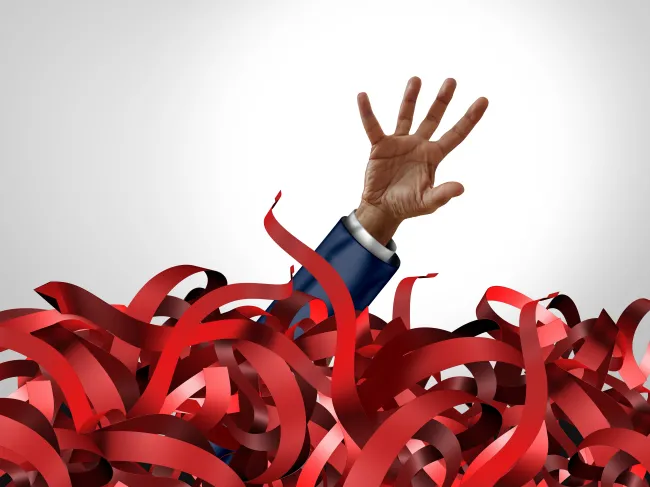 Bureaucracy red tape